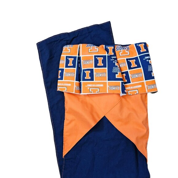 Fighting Illini Couch Chair Organizer Holder‎ For Remotes Snacks Pockets - Picture 5 of 7